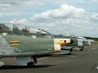99 41 - Fiat G-91-T3/Preserved/Berlin-Gatow--heads the line up - by Ian Woodcock