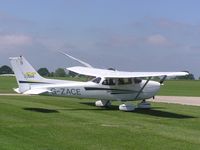 G-ZACE @ EGBK - Cessna Skyhawk visiting Sywell - by Simon Palmer