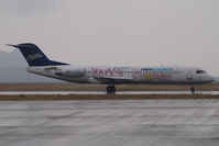 F-HALP @ ATH - Alpi Eagles Fokker 100