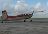 N2304C @ HDO - 1953 Cessna 180, c/n 30604, The EAA Texas Fly-In - by Timothy Aanerud