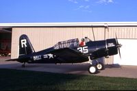 N70035 @ IOW -  BT-15 42-42111 at a fly in breakfast - by Glenn E. Chatfield