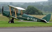 G-TIGA @ EGBN - DH82A Tiger Moth - by Terry Fletcher