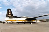 85-1607 @ CID - Golden Knights plane - by Glenn E. Chatfield