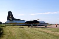 85-1608 @ DVN - Golden Knights plane at the Quad Cities Air Show - by Glenn E. Chatfield