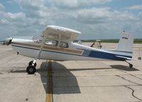 N175MR @ HDO - 1959 Cessna 175 Skylark, c/n 56081, The EAA Texas Fly-In, tail wheel conversion - by Timothy Aanerud