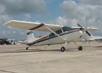 N2256C @ HDO - 1953 Cessna 180, c/n 30556, The EAA Texas Fly-In - by Timothy Aanerud