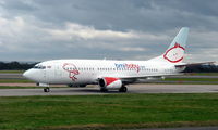 G-TOYF @ EGCC - Boeing 737 at Manchester - by Pete Hughes