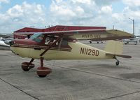 N1129D @ HDO - 1951 Cessna 140A, c/n 15692, The EAA Texas Fly-In - by Timothy Aanerud