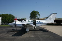 N421GT @ KRFD - Cessna 421C