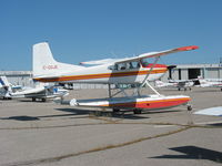 C-GDJE @ CYKZ - Cessna 185 floatplane at Buttonville, Toronto - by Pete Hughes