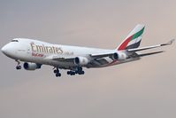 N408MC @ VIE - Emirates B747-400