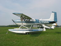 C-FGDQ @ CNJ4 - C-FGDQ Cessna 180 on  floats at Orillia - by Pete Hughes