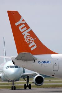 C-GNAU @ CYVR - Air North at Vancouver International Airport - by Harry Leung