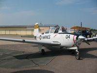 N134DH @ MIC - Canadian Car and Foundry T-34A Mentor, 53-4109. Crystal Airport Open House & Fly-In - by Timothy Aanerud