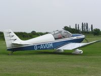 G-AVOM @ XBID - CEA DR221 taxiing in at Bidford/Bickmarsh - by Simon Palmer