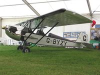G-BYZY @ EGTB - In the tent at Booker. Well, it is an Air Camper. - by Simon Palmer