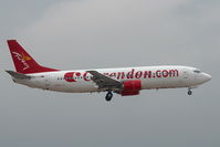 TC-TJD @ ATH - Corendom Boeing 737-400