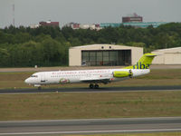 D-AGPF @ EDDT - Fokker F-100/DBA/Berlin-Tegel - by Ian Woodcock