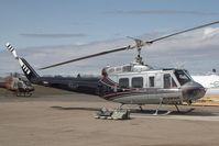 C-FFHB @ YQF - Mustang Helicopters Bell 205