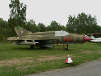 848 - Mikoyan-Gurevich MiG-21 bis/Cottbus Mueum-Brandenburg (carries 848) - by Ian Woodcock