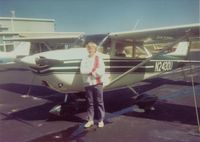 N2430U @ MRT - Standing in front of Dad's 172 - I'd just turned 13. - by Bob Simmermon
