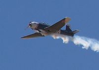 N73CJ @ KFTG - In Flight with smoke - by Bluedharma