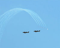 UNKNOWN @ CYXX - CT-114 Tutor Snowbirds demo @ Abbotsford Airshow - by Guy Pambrun