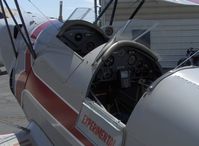 N131WT @ SZP - 1954 Trautmann C.A.S.A. 1.131-E Bucker Jungmann, Lycoming O-350?, cockpits - by Doug Robertson