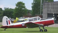 G-BWUN @ EGWN - Chipmunk in RAF marks as WD310 at Halton - by Simon Palmer