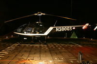 N280GS - Horizon Helicopter's Rooftop Helipad - by Horizon Helicopter
