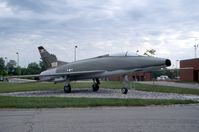53-1559 @ SGH - F-100A at the Air National Guard Armory at the Springfield, OH airport