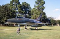55-3678 @ MXF - F-100D in the air park - by Glenn E. Chatfield