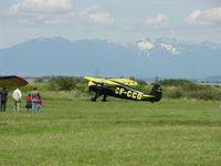 CF-CCO @ CAK3 - CCOs first landing away from home at Delta Heritage Air Park - by Barneydhc82