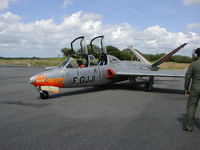 F-GJJI @ LFRB - fouga cm170 c/n°500 - by david josselin