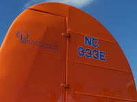 N333E @ KFNL - Tail Detail - by Bluedharma