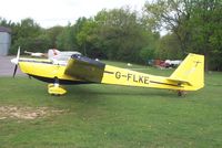 G-FLKE @ EGHL - SF25C at Lasham airfield - by Simon Palmer