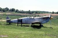 UNKNOWN - Spanish-built Me.109 that was in the movie Battle of Britain.  At (now defunct) Victory Air Museum at Mundelein, IL - by Glenn E. Chatfield