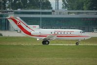 048 @ KRK - Poland Air Force - Yakovlev Yak-40 - by Artur Bado?