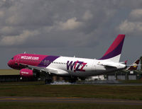 HA-LPM @ BOH - This aircraft was only delivered to wizzair on the 2007-07-06 - by barry quince