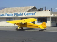 N3WY @ SZP - 1936 Piper (Taylor) J2 CUB, Continental A-40-3 37 Hp at 2,550 rpm, USA 35B airfoil, taxi - by Doug Robertson