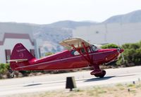 N9160K @ LPC - Touching Down West Coast Pipe Cub Fly-In 2007 Lompoc Calif - by Mike Madrid