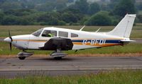G-BFDI @ EGBN - Pa28 at Tollerton - by Terry Fletcher
