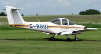 G-BGGI @ EGBN - Piper Pa-38 - by Terry Fletcher