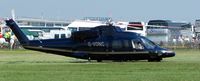 G-VONC - Sikorsky S-76B Spirit on Epsom Downs