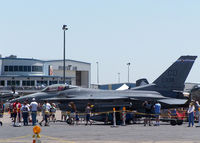 86-0338 @ KBJC - F-16 Port side Profile - by Bluedharma