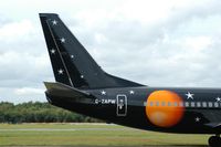 G-ZAPW @ BOH - TITAN AIRWAYS MOON AND STARS - by Patrick Clements