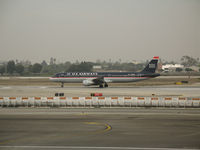 N161UW @ LAX - US Airways A321-211 beginning take-off @ LAX - by Steve Nation