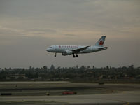 C-GBIJ @ LAX - Air Canada A319-114 on final to LAX - by Steve Nation