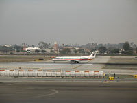 N835AE @ LAX - American Eagle EMB-135KL rolling @ LAX - by Steve Nation