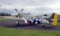 G-MSTG @ EGBR - This Mustang wears the marks 414419 - by Terry Fletcher